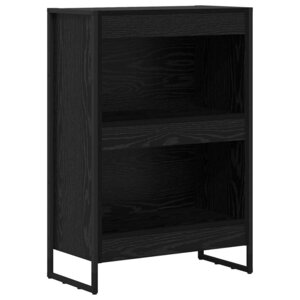 vidaXL Bibliothèque Chêne noir 80 x 30 x 155 cm Bois d'ingénierie