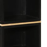 vidaXL Armoire de salle de bain 40x27x180 cm fer et bois de manguier