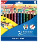 Etui de 24 Crayons de couleur WOPEX Triangulaire Assortis STAEDTLER
