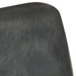 vidaXL Chaise de canapé marron délavé cuir véritable