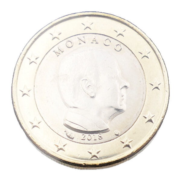 1 euro commémorative Monaco 2018 - Albert II.