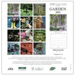 Grand calendrier mural jardins - 2022 - draeger paris