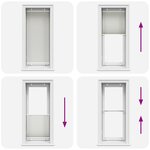 vidaXL Store plissé gris clair 60x100 cm largeur du tissu 59 4 cm