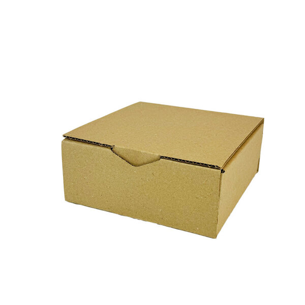 Lot de 50 Boîtes postales d’expédition carton 150x150x60. Coloris Marron