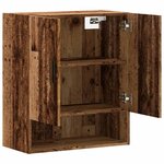 vidaXL Armoire murale vieux bois 60x31x70 cm bois d'ingénierie