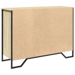 vidaXL Buffet chêne sonoma 101x35 5x74 5 cm bois d'ingénierie