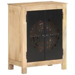 vidaXL Buffet 60x35x75 cm Bois de manguier massif