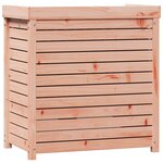 vidaXL Table de rempotage avec étagères bois massif de douglas