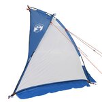vidaXL Tente de plage bleu azuré 268x223x125 cm 185T polyester