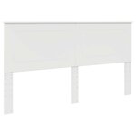 vidaXL Tête de lit Blanc brillant 180 cm Bois d'ingénierie