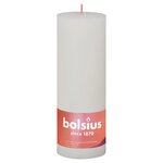 Bolsius Bougies pilier rustiques Shine 4 Pièces 190x68 mm Blanc nuageux