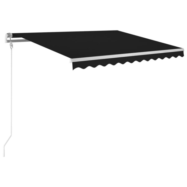 vidaXL Auvent rétractable automatique 300x250 cm Anthracite
