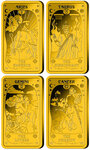 Monnaie ZODIAC SIGNS AND TAROT Set 12x1/200 Oz Or 50$ Samoa (PRÉCOMMANDE)