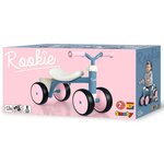 Smoby vélo enfant rookie bleu et rose