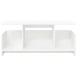 vidaXL Meuble TV Blanc 102 x 35 x 45 cm Bois d'ingénierie