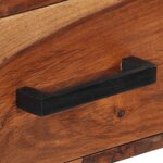 vidaXL Bureau avec 2 tiroirs 110x50x77 cm Bois solide de Sesham