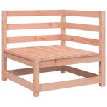 vidaXL Salon de jardin 6 Pièces bois massif sapin de douglas