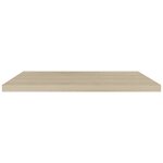 vidaXL Étagère murale flottante chêne 90x23 5x3 8 cm MDF