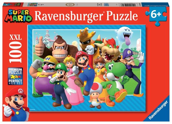 Puzzle 100 p XXL - Let s a go  - Super Mario