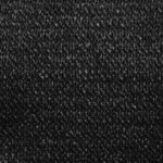 vidaXL Voile d'ombrage 160 g/m² Noir 5x6x6 m PEHD