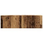 vidaXL Ensemble de meuble TV mural 8 Pièces vieux bois bois d'ingénierie