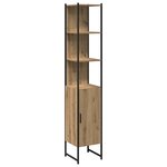 vidaXL Ensemble de mobilier de salle de bain 3 Pièces chêne artisanal