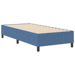 vidaXL Cadre de lit plateforme Bleu 90 x 190 cm