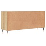 vidaXL Meuble TV chêne sonoma 103 5x30x50 cm bois d'ingénierie