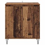 vidaXL Buffet Bois Ancien 60 x 35 x 70 cm Bois d'ingénierie
