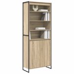 vidaXL Armoires Hautes 2 Pièces Sonoma 60 x 36 x 300 cm Bois d'ingénierie