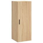 vidaXL Armoire murale chêne sonoma 34 5x34x90 cm