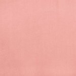 vidaXL Matelas de lit à ressorts ensachés rose 160x220x20 cm velours