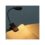 Lampe de lecture flexible avec batterie rechargeable.