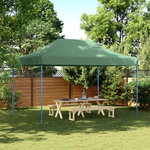 vidaXL Tente de fête 292 x 440 x 315 cm Vert Tissu Oxford
