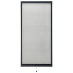 vidaXL Moustiquaire à rouleau pour fenêtres Anthracite 60x150 cm