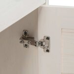 vidaXL Cabinet de salle de bain VIGO Blanc 37 x 34 x 110 cm