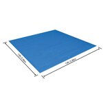 Bestway Tapis de sol pour piscine Flowclear 396x396 cm