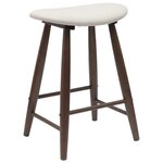 vidaXL Chaises de salle à manger 2 Pièces Marron Clair 46 x 37 x 63 cm