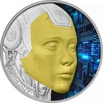 Pièce de monnaie en Argent 2 Dollars g 31.1 (1 oz) Millésime 2025 EX MACHINA