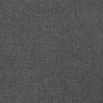 vidaXL Chaise de relaxation Gris foncé Tissu