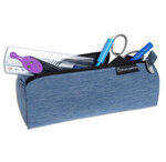 Trousse ronde adaptée polyester denim 500 - x 6 - exacompta