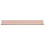 vidaXL Étagère flottante 4 Pièces Rose 40 x 8 5 x 2 5 cm Acier