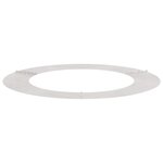 vidaXL Anneaux d'arbre plats 5 Pièces Argent Ø30 / 60 cm Acier inoxydable