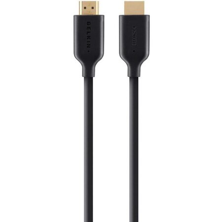 BELKIN Câble HDMI M/M - High Speed W Ethernet - 2 m - Doré noir