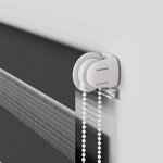 vidaXL Store zèbre noir 140x100 cm largeur du tissu 135 9 cm polyester