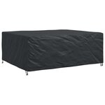 vidaXL Housse pour mobilier d'extérieur Noir 250 x 210 x 90 cm 210D