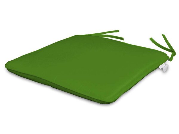 Lot de 2 assises 28 x 28 cm coloris Vert Anis