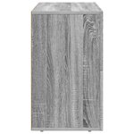 vidaXL Buffet Gris Sonoma 80 5 x 35 x 59 cm Bois d'ingénierie