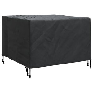 vidaXL Housse pour meubles 99 x 99 x 60 cm Tissu Oxford 210D Noir