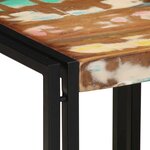 vidaXL Table basse 40 x 40 x 38 cm bois de récupération massif